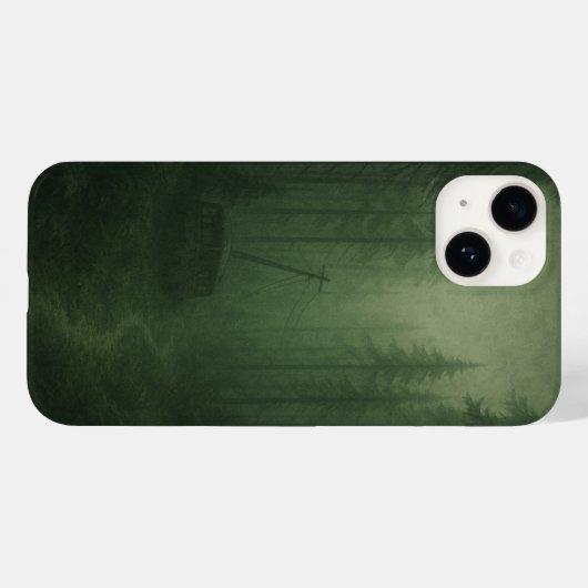 Coques Case-Mate iPhone forêt étrange (Verso (horizontal))