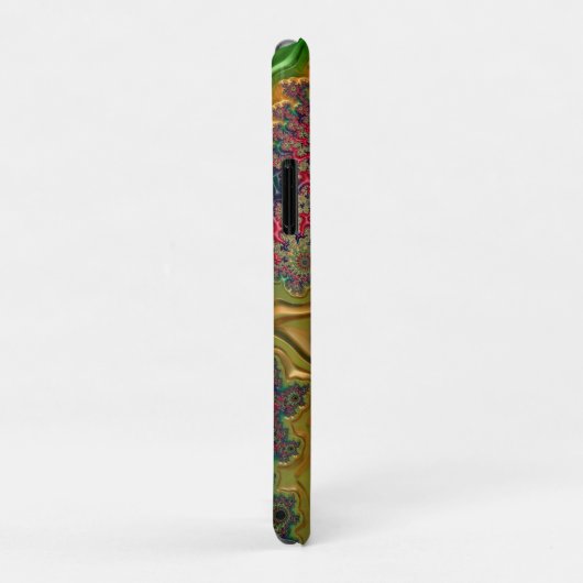 Coques Case-Mate iPhone Forêt fractale (Dos/Droite)