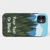 Coques Case-Mate iPhone Forêt fractale (Dos (Horizontal))