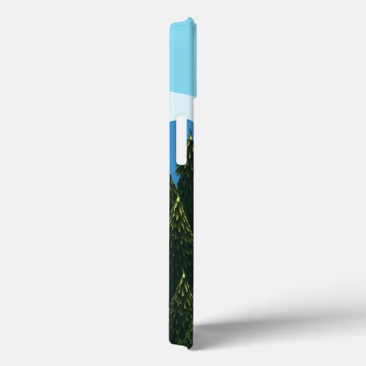Coques Case-Mate iPhone Forêt fractale (Verso / Droite)