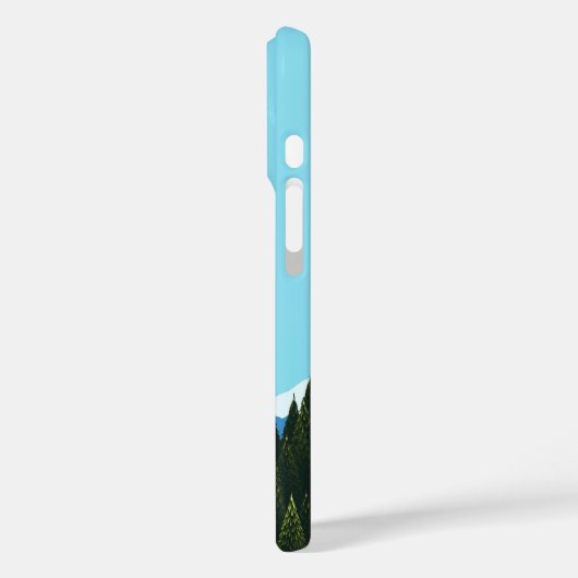 Coques Case-Mate iPhone Forêt fractale (Verso / Gauche)