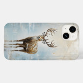 Coques Case-Mate iPhone Forêt givre Cerf (Verso (horizontal))