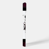 Coques Case-Mate iPhone Forêt gothique foncée Fée Florale Rose Bourgogne (Verso / Droite)