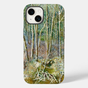 Coque Pour iPhone 14 forêt hivernale