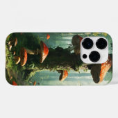 Coques Case-Mate iPhone forêt magique, volée agarique, forêt féerique, bou (Verso (horizontal))