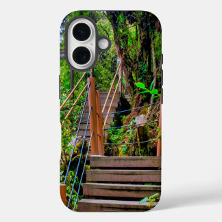 Coques iPhone 16 Forêt moussue
