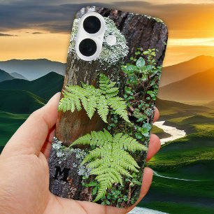Coques iPhone 16 Forêt naturelle Fern Green Designer Téléphone Case