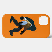 Coques Case-Mate iPhone Forêt nocturne Bigfoot (Verso (horizontal))