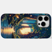 Coques Case-Mate iPhone Forêt paisible avec arbres anciens et conception d (Verso (horizontal))