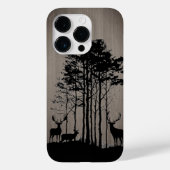Coques Case-Mate iPhone Forêt sauvage - Bois gravé - Bois (Verso)