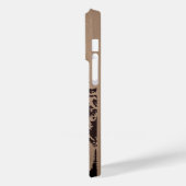 Coques Case-Mate iPhone Forêt sauvage - Bois gravé - Bois (Verso / Gauche)