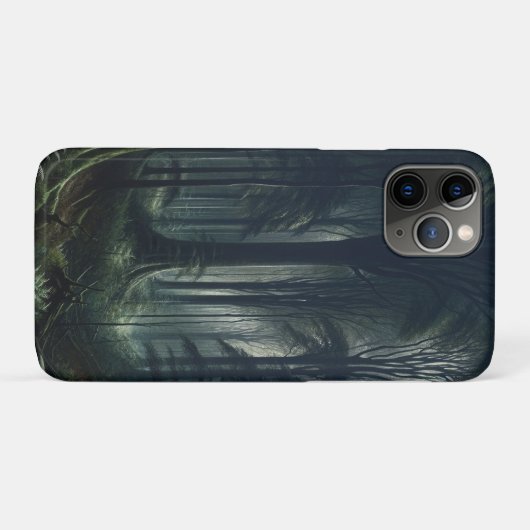 Coques Case-Mate iPhone Forêt sombre à Twilight (Dos (Horizontal))