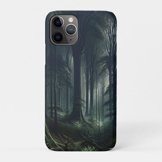 Coques Case-Mate iPhone Forêt sombre au crépuscule  (Dos)