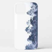Coques Case-Mate iPhone Forêt tropicale, silhouette brumeuse, Thaïlande (Verso)
