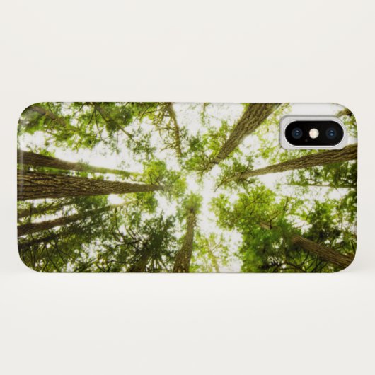 Coques Case-Mate iPhone Forêt tropicale verte luxuriante (Dos (Horizontal))