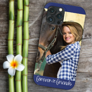 Case-Mate iPhone Case Forever Friends Photo Vertical Coeur Typographie