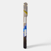 Coques Case-Mate iPhone Forget-me-not flower with gold accents (Verso / Droite)