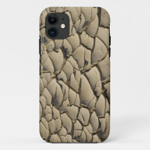 Coque Case-Mate Pour iPhone formation de boue craquelée sur le fond de la vall