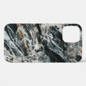 Coques Case-Mate iPhone Formation de roches blanches et noires (Verso (horizontal))