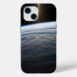 Coque Pour iPhone 15 Formations Nuageuses Dans L'Océan Indien Sud.