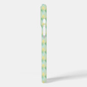 Coques Case-Mate iPhone Forme de diamant dégradé vert jaune (Verso / Gauche)