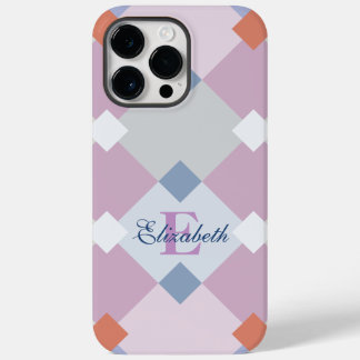 Coque Pour Pour iPhone 14 Pro Max Forme de diamant géométrique adorable personnalisé