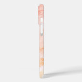 Coques Case-Mate iPhone Forme de fleurs personnalisée Photo Aquarelle Past (Verso / Gauche)