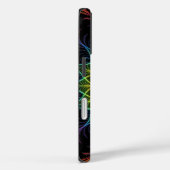 Coques Case-Mate iPhone Forme fractale du spectre arc-en-ciel psychédéliqu (Verso / Droite)