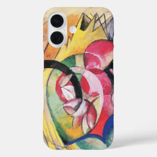 Coques iPhone 16 Formes abstraites (alias Fleurs colorées) de Franz
