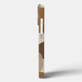 Coques Case-Mate iPhone Formes Abstraites en terre cuite (Verso / Gauche)