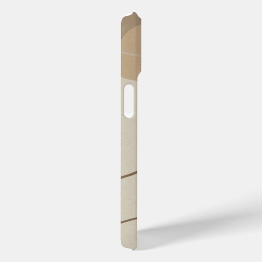 Coques Case-Mate iPhone Formes Abstraites en terre cuite (Verso / Droite)