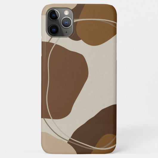 Coques Case-Mate iPhone Formes Abstraites en terre cuite (Dos)