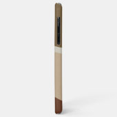 Coques Case-Mate iPhone Formes Abstraites en terre cuite (Dos/Gauche)