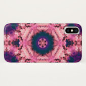 Coques Case-Mate iPhone formes arrondies mandala kaléidoscope Abstraites (Dos (Horizontal))