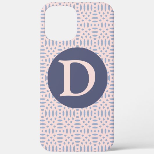 Coques Case-Mate iPhone formes circulaires motif sans couture (Verso)