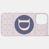 Coques Case-Mate iPhone formes circulaires motif sans couture (Retour (horizontal))