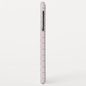 Coques Case-Mate iPhone formes circulaires motif transparent (Dos/Gauche)
