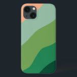 Case-Mate iPhone Case Formes couleur Melon Vert Personnalisé iPad Pro Co<br><div class="desc">Design simple,  coloré et moderne de formes colorées dans une belle palette de melon de verts,  bleu et orange. Entièrement personnalisable ou personnalisable avec un nom ou des mots de votre choix.</div>