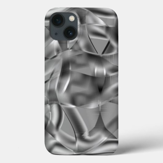 Coques Case-Mate iPhone Formes courbes grises, aux tons lumineux (Verso)