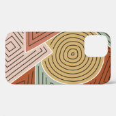 Coques Case-Mate iPhone Formes et lignes géométriques Abstraites illustrat (Verso (horizontal))