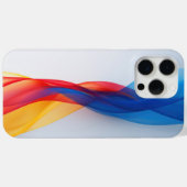 Coques Case-Mate iPhone Formes flottantes transparentes en couleurs primai (Verso (horizontal))