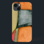 Etui iPhone 13 Formes géométriques colorées contemporaines<br><div class="desc">Cette peinture contemporaine par Jennifer Goldberger est pleine des formes géométriques colorées. Le style du travail le fait regarder comme il était tissé ensemble des morceaux différents du tissu. Commandez votre copie de ce morceau aujourd'hui !</div>