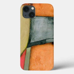 Etui iPhone 13 Formes géométriques colorées contemporaines