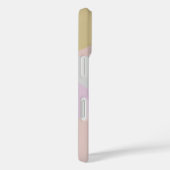 Coques Case-Mate iPhone Formes géométriques Pastel élégantes Personnalisée (Verso / Droite)