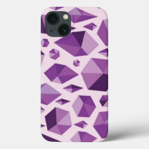 Etui iPhone Case-Mate Formes géométriques pourpres de bijou