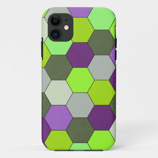 Coques Case-Mate iPhone Formes Hexagon (Dos)