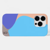 Coques Case-Mate iPhone Formes organiques Abstraites personnalisées (Verso (horizontal))