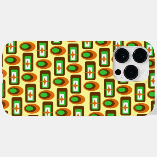 Coques Case-Mate iPhone Formes rétro (Verso (horizontal))