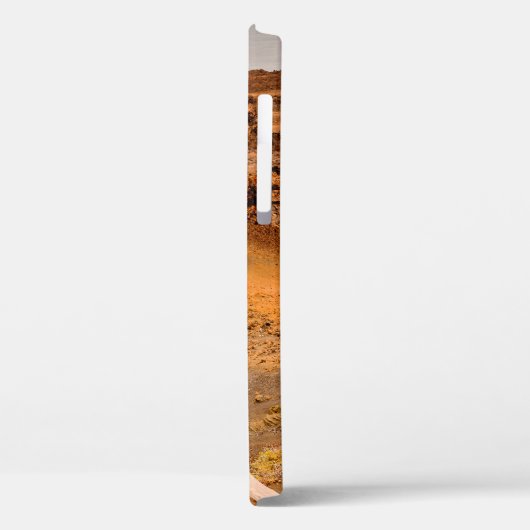 Coques Case-Mate iPhone Formes rocheuses de l'île de Bartalome, Galapago (Verso / Gauche)