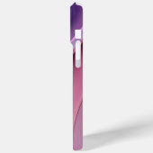 Coques Case-Mate iPhone Formes roses et lavandes ondulées (Verso / Gauche)